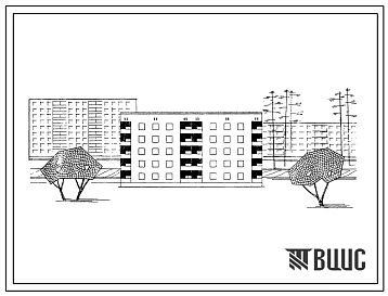 Типовой проект 87-050пв Пятиэтажная блок-секция рядовая на 20 квартир для строительства во 2 и 3 строительно-климатических зонах, на просадочных грунтах и над горными выработками.