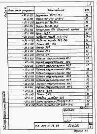 Альбом 2 Примененный из 802-5-78.85 Изделия заводского изготовления