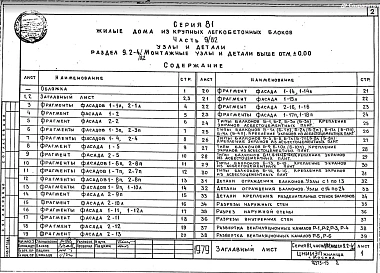 Часть 9/82 Раздел 9.2-4/82 Монтажные узлы и детали выше отм. 0.000