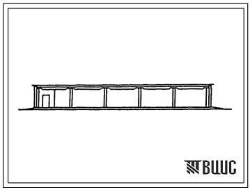 Типовой проект 803-9-87с.13.87 Навес на 300 племенных козликов (каркас железобетонный). Для Таджикской ССР