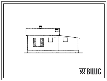 Типовой проект Т1-10М-2/67 Одноквартирный 3-х комнатный жилой дом.