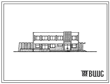Типовой проект 271-20-135-126 Столовая на 75 мест (из изделий серии 135). Для строительства в 1В климатическом подрайоне, 2 и 3 климатических районах.