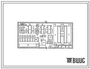 Типовой проект 801-01-52.85 племенная ферма крупного рогатого скота на 800 коров молочного направления