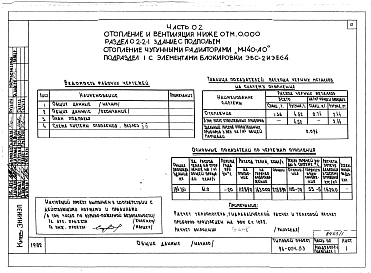 Альбом 1 Часть 01 Архитектурно-строительные чертежи ниже отм.0.000. Часть 02 Отопление и вентиляция ниже отм.0.000. Часть 03 Водоснабжение и канализация ниже отм.0.000