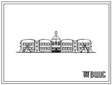 Типовой проект 214-1-442.1п.87 ДЕТСКИЕ ЯСЛИ-САД НА 280 МЕСТ СО СТЕНАМИ ИЗ КИРПИЧА /КОНСТРУКТИВНЫЙ ВАРИАНТ ДЛЯ СТРОИТЕЛЬСТВА НА ПОДРАБАТЫВАЕМЫХ ТЕРРИТОРИЯХ 214-1-442.2в.87