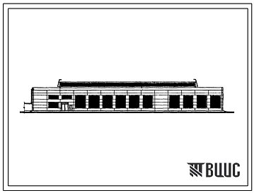 Типовой проект 816-1-8 Цех по ремонту шасси тракторов типа Т-54В, Т-54С, Т-70С с программой 1000 ремонтов в год