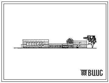 Типовой проект 223-1-280 Средняя общеобразовательная школа на 12 классов для строительства в сельской местности во II и III климатических зонах.