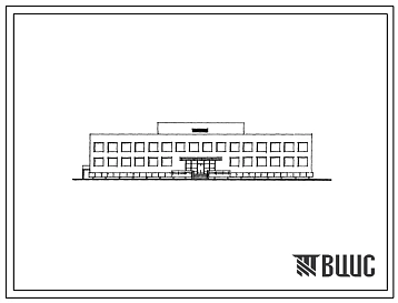 Типовой проект 224-1-121м Восьмилетняя общеобразовательная школа на 8 классов (192 учащихся) для строительства в 1 строительно-климатической зоне, в районах с вечномерзлыми грунтами.