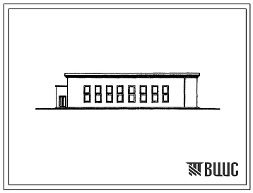 Типовой проект 816-106с Мастерская технического обслуживания сельскохозяйственной техники (на 50 тракторов).