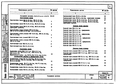 Часть 10 Раздел 10.6 Изделия заводского изготовления. Силикатные блоки. Рабочие чертежи.
