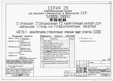 Альбом 1 Части 0, 01, 02, 03, 1, 2, 3, 4, 5, 6 Общая часть. Архитектурно-строительные решения ниже отм. 0,000. Отопление и вентиляция ниже отм. 0,000. Внутренние водопровод и канализация ниже отм. 0,000. Архитектурно-строительные решения выше отм. 0,000. 