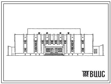 Типовой проект 284-4-92 Баня на 100 мест с прачечной самообслуживания на 125 кг белья в смену. Для