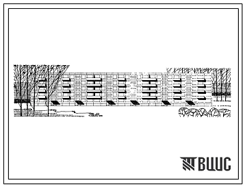 Типовой проект 1-464А-76 Пятиэтажный крупнопанельный жилой дом на 90 квартир.