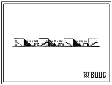Типовой проект 214-2-3с/76 Детские ясли-сад на 280 мест. Для строительства в III климатичеком районе Киргизской ССР сейсмичностью 9 баллов.