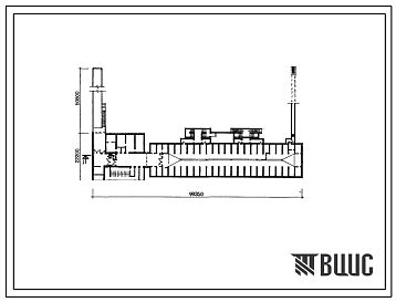 Типовой проект А-II-43/2240-80/1 Гараж-стоянка типа «А» под 3-х секционным жилым домом П-44/17