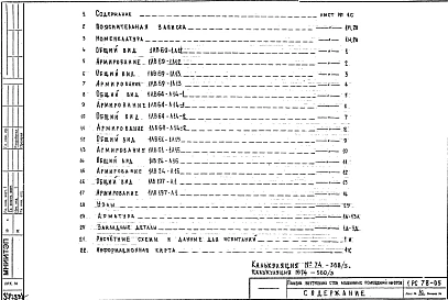 Альбом 1 Рабочие чертежи 