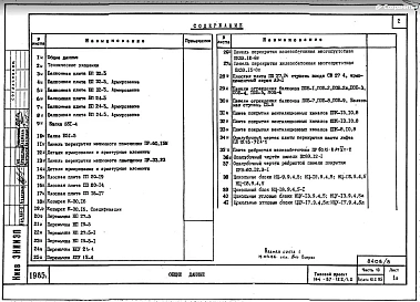 Часть 9 Узлы и детали. Раздел 9-1.85 Общестроительные узлы и детали ниже отм.0.000. Раздел 9-2.85 Общестроительные узлы и детали выше отм.0.000. Раздел 9-3 Санитарно-технические узлы и детали. Раздел 9-4 Лифты и технология помещений обслуживания