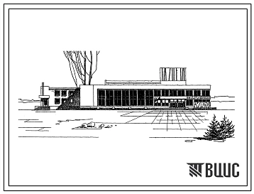 Типовой проект 264-12-110 Сельский дом культуры с залом на 400 мест и административными помещениями.