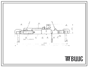Шифр УППКВ-30/25.000 ПС Установка подвесная правки кузова вагонов типа УППКВ-30/25