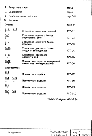 Часть 1 Раздел 2/0 Архитектурно-строительные чертежи узлов и деталей подземной части здания