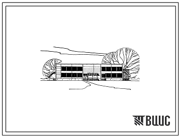 Типовой проект 212-2-46 Детские ясли-сад на 90 мест с увеличением вместимости на летний период до 180 мест для строительства в Белорусской ССР