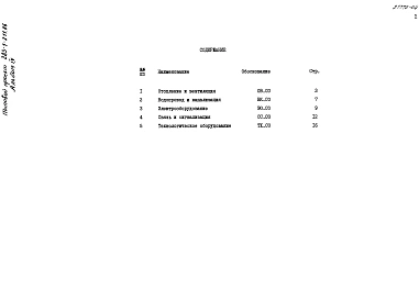 Альбом 4 Спецификации оборудования