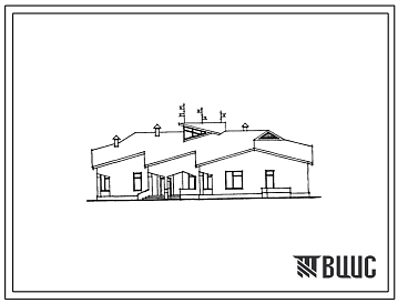 Типовой проект 218-1-505.89 Детский сад на 1 группу (25 мест). Здание одноэтажное. Стены из монолитного бетона.