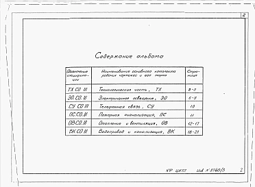 Альбом 3 Спецификации оборудования.     