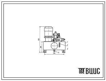 Шифр С100-АЕШ9922.ПС Насосная установка С100-АЕШ9922