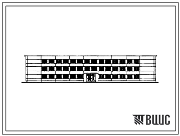 Типовой проект 222-1-346с Средняя школа на 12 классов (464 учащихся).  Для строительства в IВ климатическом подрайоне, II и III климатических районах сейсмичностью 7 и 8 баллов.