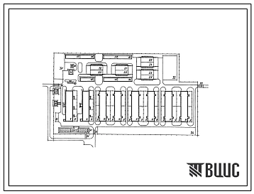 Типовой проект 801-01-49.85 Репродукторная ферма на 1200 коров мясных пород с выращиванием телят до 7-8 месячного возраста.