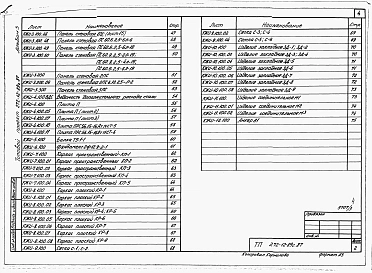 Альбом 3 Конструкции железобетонные. Изделия.     