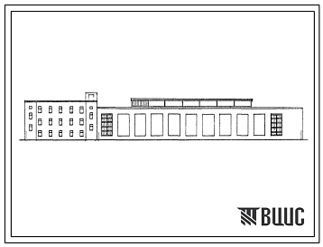 Типовой проект 816-100 Специализированное предприятие по ремонту 600 экскаваторов типа Э-153 (вариант без котельной).