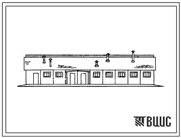 Типовой проект 801-477с Доильно-молочный молочный блок на 2 установки «Тандем» УДТ — 6 в конструкциях серии 1.800-2/74. Для районов  сейсмичностью 8 и 9 баллов.