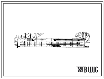 Типовой проект 222-1-13с Универсальное здание школы на 960-1000 учащихся. Для строительства в 4 строительно-климатической зоне в районах с сейсмичностью 9 баллов. Стены из однослойных керамзитобетонных панелей.