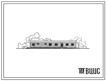 Типовой проект 244-5-26с Приемно-административный корпус пионерского лагеря-базы отдыха на 320/280 мест, со стенами из местных материалов, для строительства в 4А и 4Г климатических подрайонах сейсмичностью 7 и 8 баллов