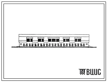 Типовой проект 801-224 Телятник на 200 голов