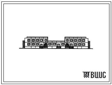 Типовой проект 211-1-206 Детские ясли-сад на 90 мест универсального назначения. Для строительства в 1В климатическом подрайоне, 2 и 3 климатических районах