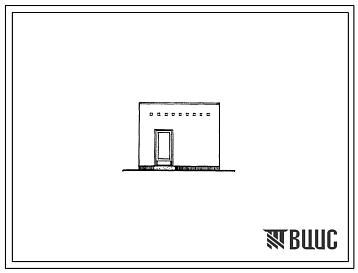 Типовой проект 254-9-38с Проходная инфекционной больницы на 150 коек в конструкциях ИИС-04. Для строительства в IV климатическом районе сейсмичностью 7 и 8 баллов.