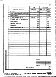 Альбом 3.86 Ведомости потребности в материалах