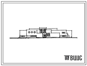 Типовой проект 294-3-54.13.90 Блок плавательного бассейна с ванной 16,6х6м и детской ванной 7х3м со стенами из кирпича