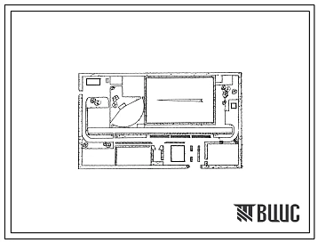Типовой проект 294-1-12 Комплексная спортплощадка с футбольным полем 40х60 м (50х75м).