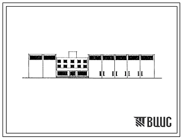 Типовой проект 294-2-33с Спортивный корпус с залом 30х18 м и учебно-тренировочным бассейном с ванной 25х16 м и детской ванной 12,5х6 м, для строительства в 3 климатическом районе сейсмичностью 9 баллов