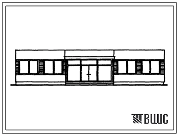 Типовой проект 282-1-167 Унифицированное типовое здание службы быта УТЭСБ-1.