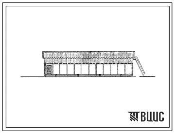 Типовой проект 813-166 Склад зерна на 1500 т (с подпольной системой активной вентиляции).