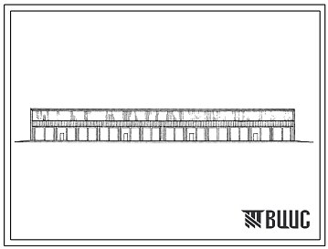 Типовой проект 816-2-32.13.87 Стоянка на 48 сельхозмашин. Для Белорусской ССР