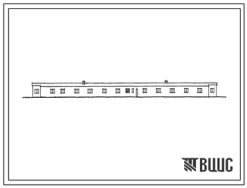 Типовой проект 805-148 Птичник для ремонтного молодняка в возрасте от 56 до 180 дней на 1700 голов.