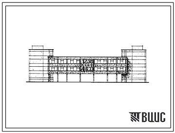 Типовой проект 222-1-278 Средняя общеобразовательная школа на 40 классов (1568 учащихся) для затесненных участков. Для строительства в IВ климатическом подрайоне, II и III климатических районах.