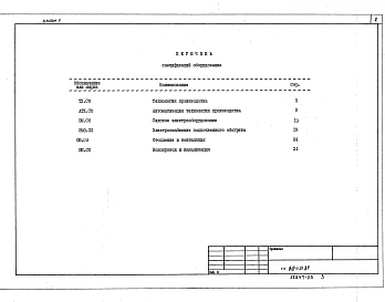 Альбом 5 – Спецификация оборудования.      
