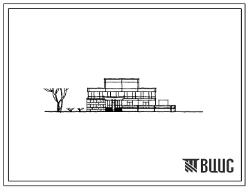 Типовой проект 242-3-3 Столовая на 500 посадочных мест санаторного пансионата, для строительства во 2 и 3 строительно-климатических зонах.